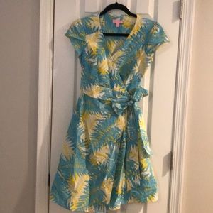 Lilly Pulitzer wrap dress -0